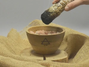 Dřevěná Rituální Miska - 4 elementy